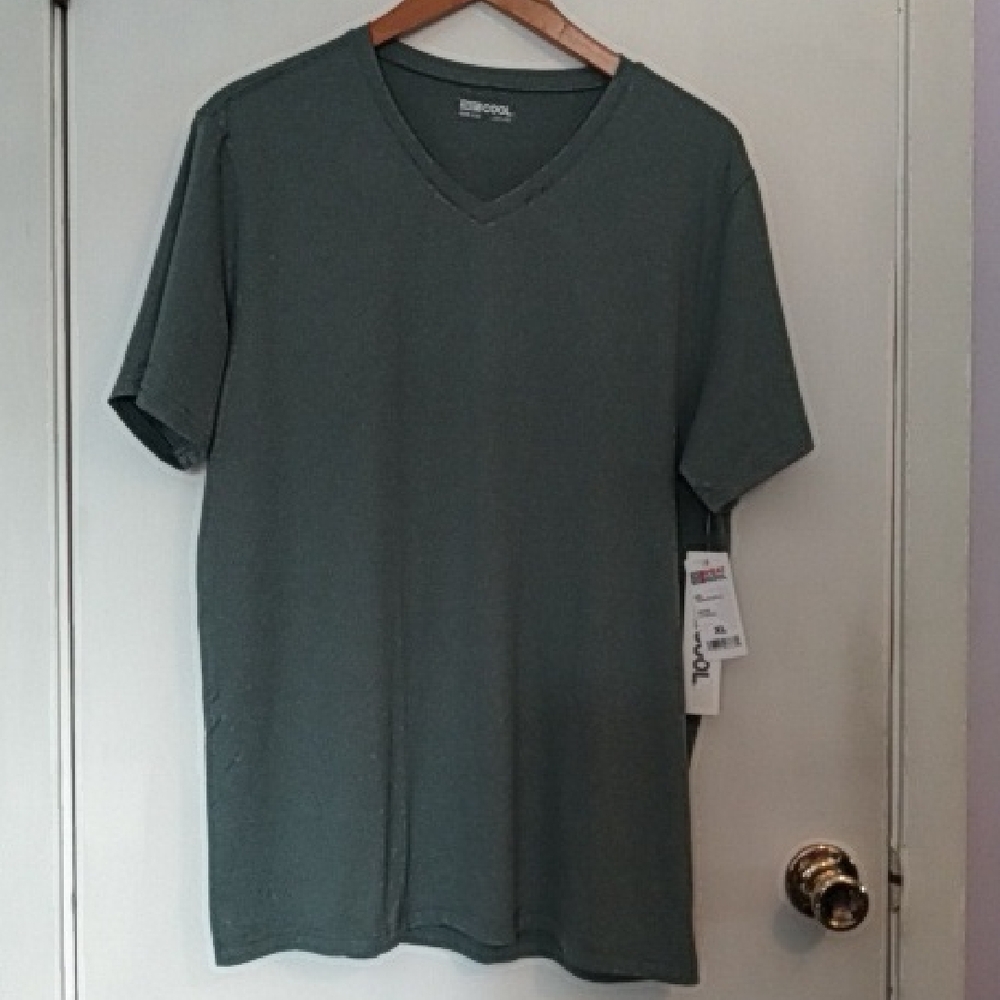 32 Degrees Men's Short Sleeve Tee - Dark Green